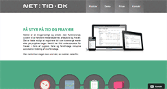 Desktop Screenshot of nettid.dk